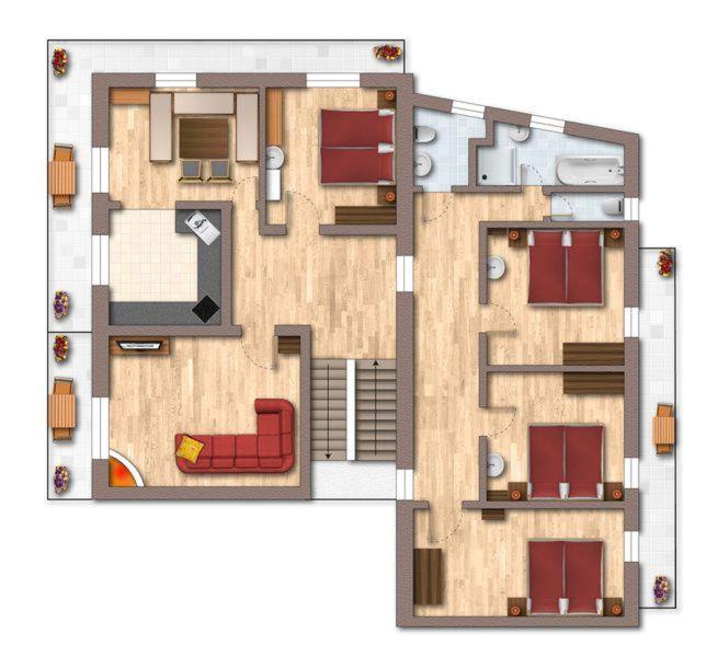 Appartement Andrea Hauser - Riedltischler Zell am Ziller Extérieur photo
