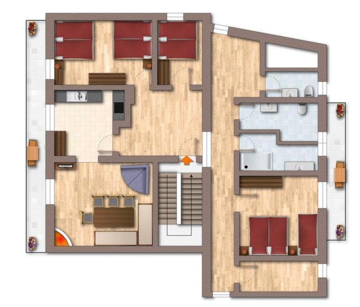 Appartement Andrea Hauser - Riedltischler Zell am Ziller Extérieur photo